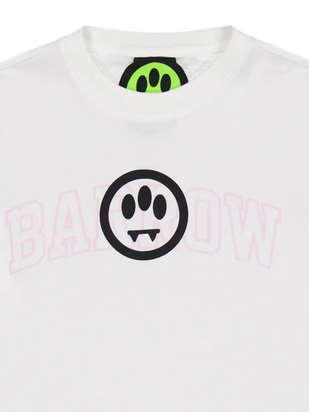 Barrow kids T-shirt met logo Wit