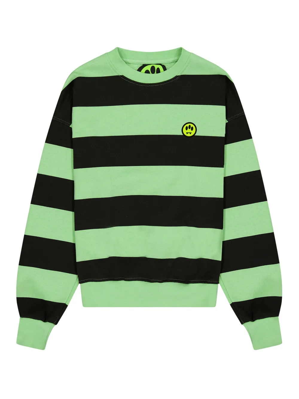 Barrow kids Moletom com listras | Verde | Image 1