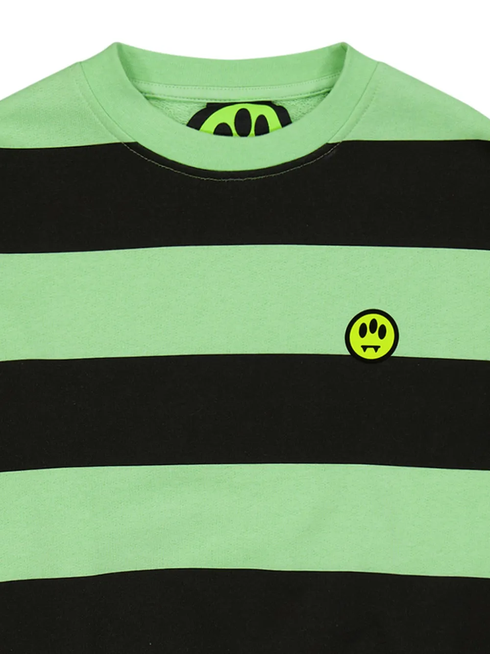 Barrow kids Gestreepte sweater Groen