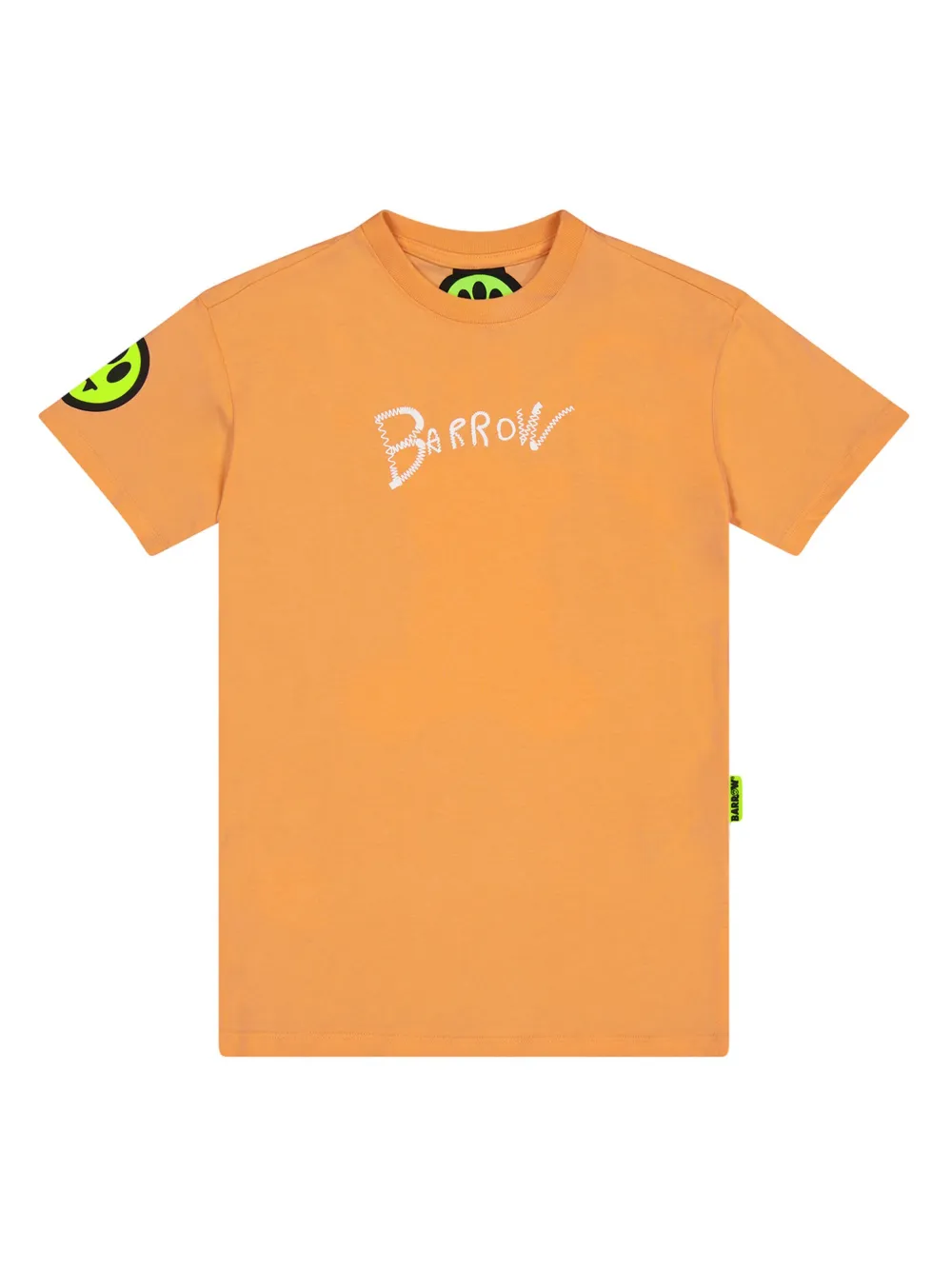 Barrow kids T-shirt met logo Oranje