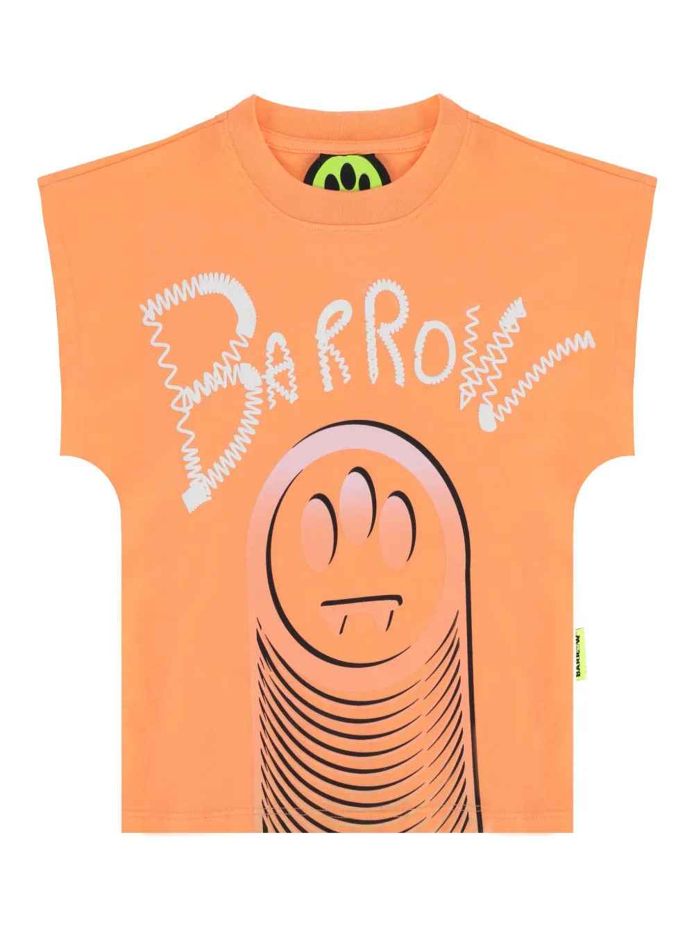 Barrow kids T-shirt met grafische print Oranje