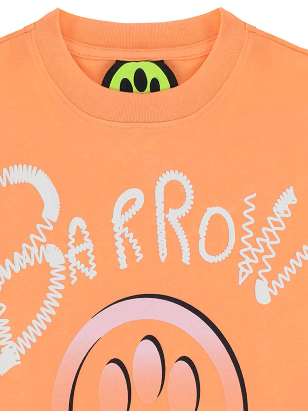 Barrow kids T-shirt met grafische print Oranje