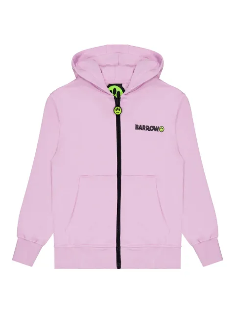 Barrow kids logo-print hoodie