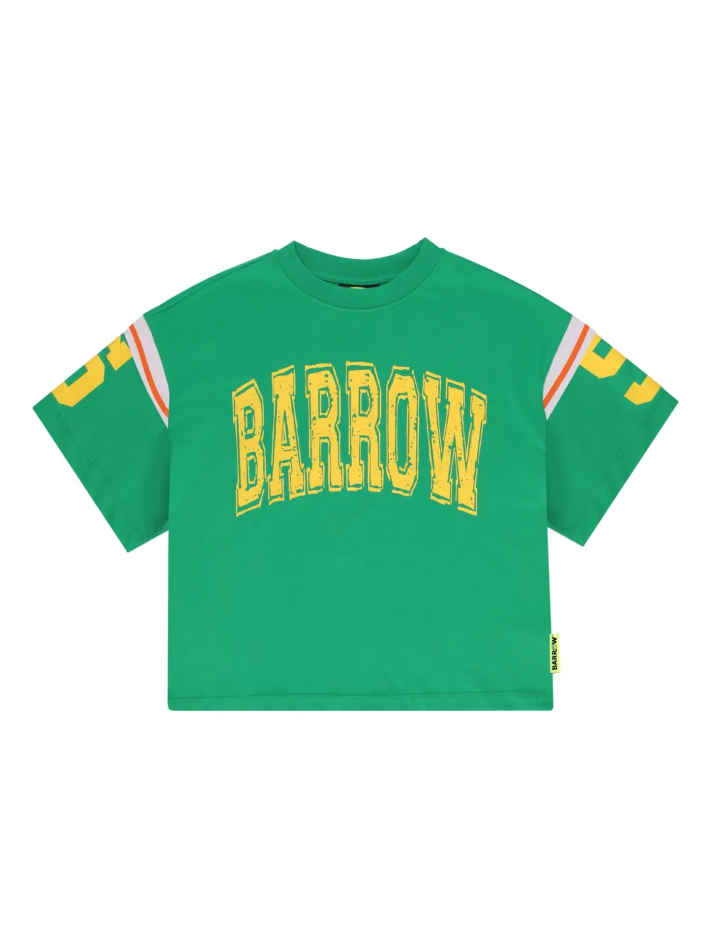 Barrow kids T-shirt met logoprint Groen