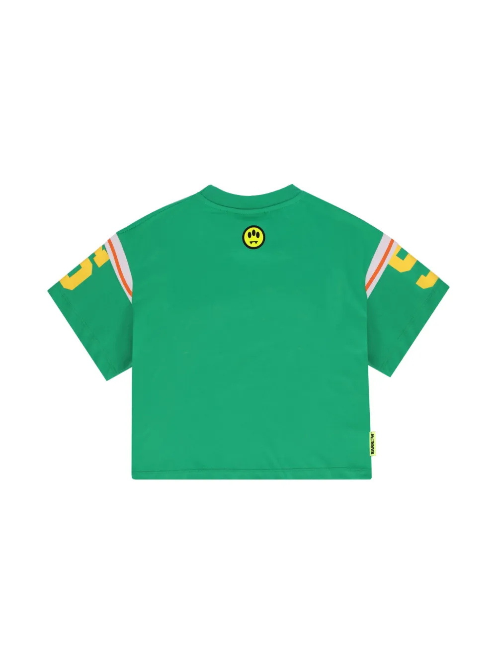 Barrow kids T-shirt met logoprint - Groen