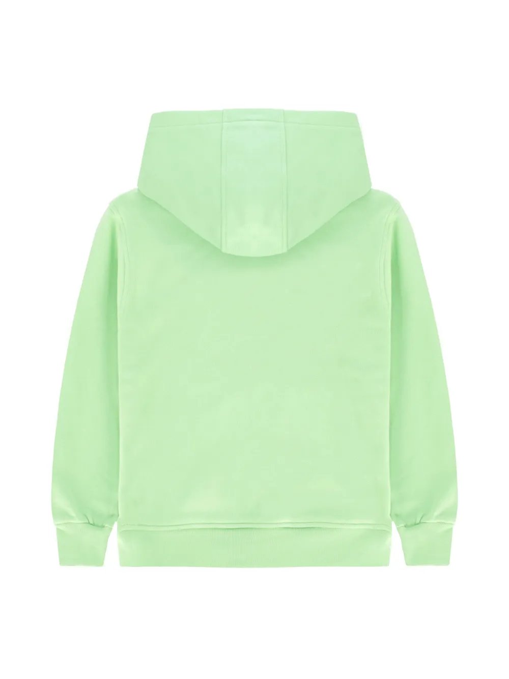 Barrow kids logo-print hoodie - Groen