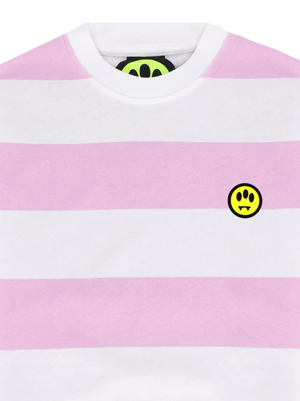 Barrow kids Gestreepte sweater Roze