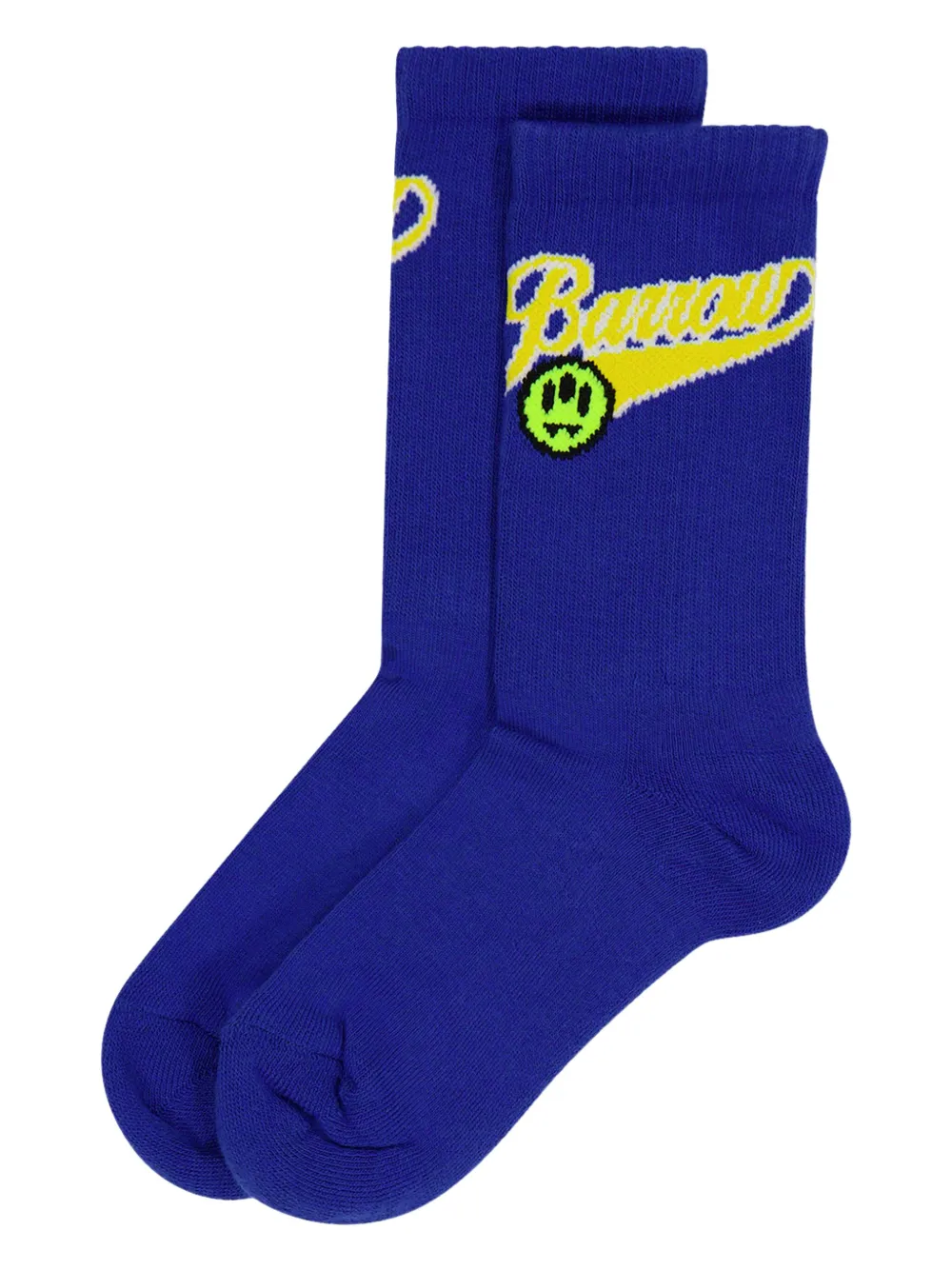 Barrow kids Sokken met logo-jacquard Blauw