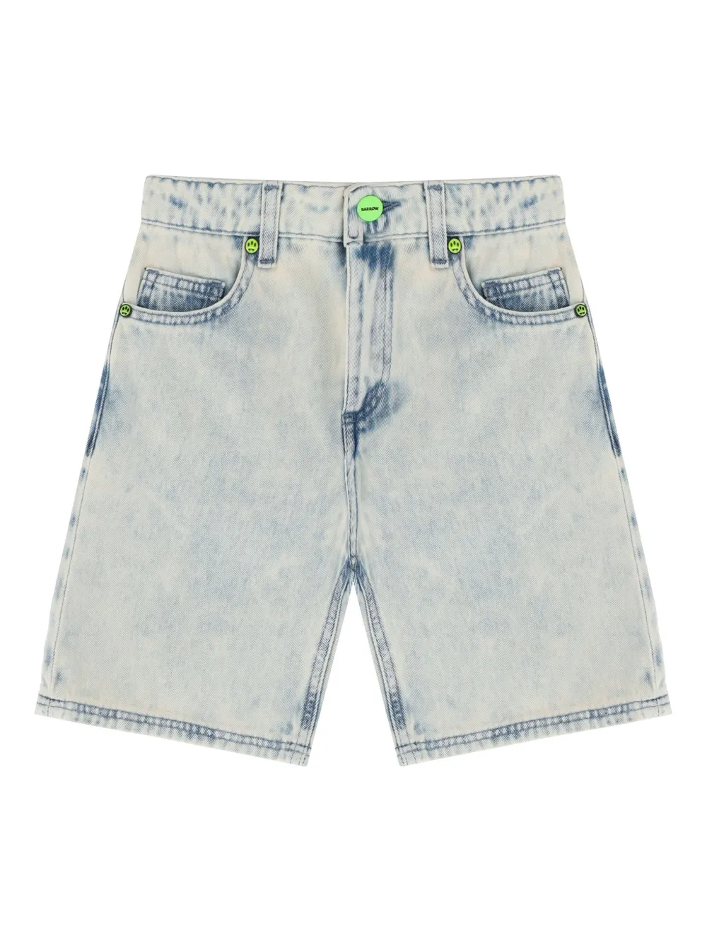 Barrow kids Bermuda spijkershorts Blauw
