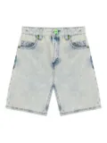 Barrow kids denim bermuda shorts - Blue