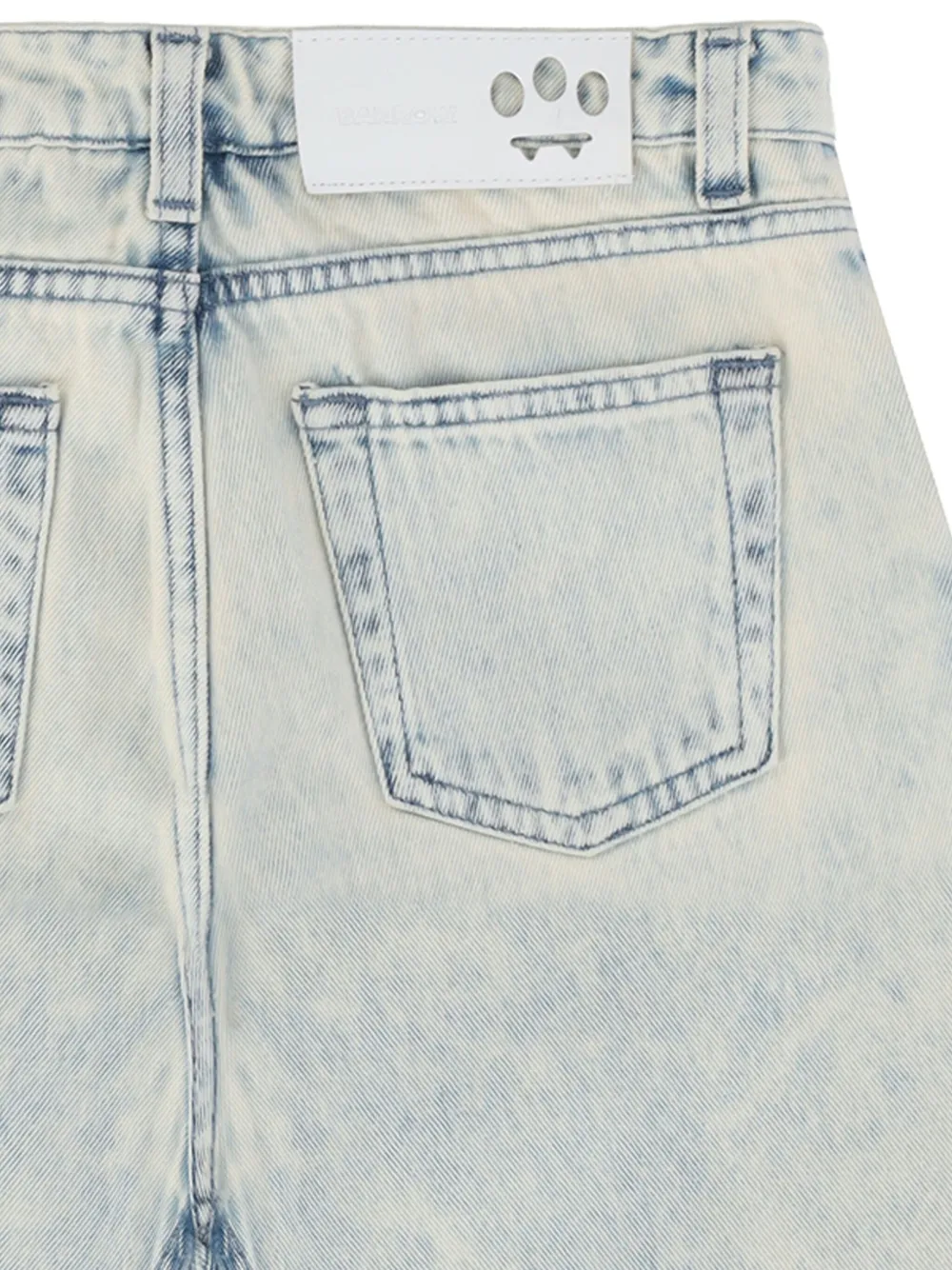 Barrow kids Bermuda spijkershorts Blauw