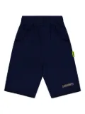 Barrow kids logo-print track shorts - Blue