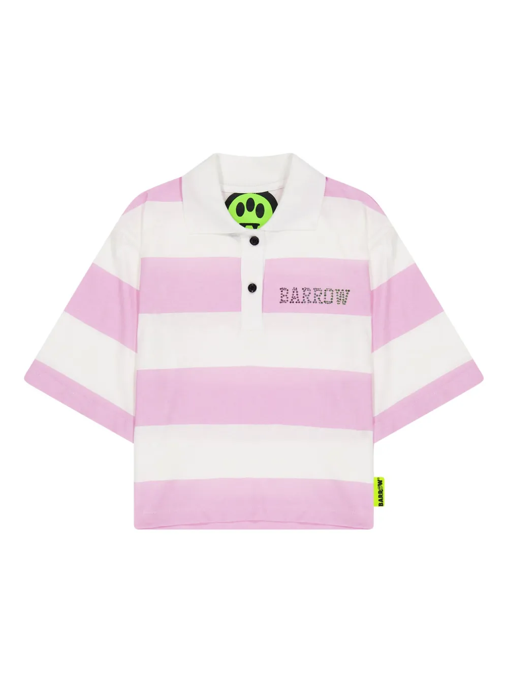 Barrow kids Oversized poloshirt Roze