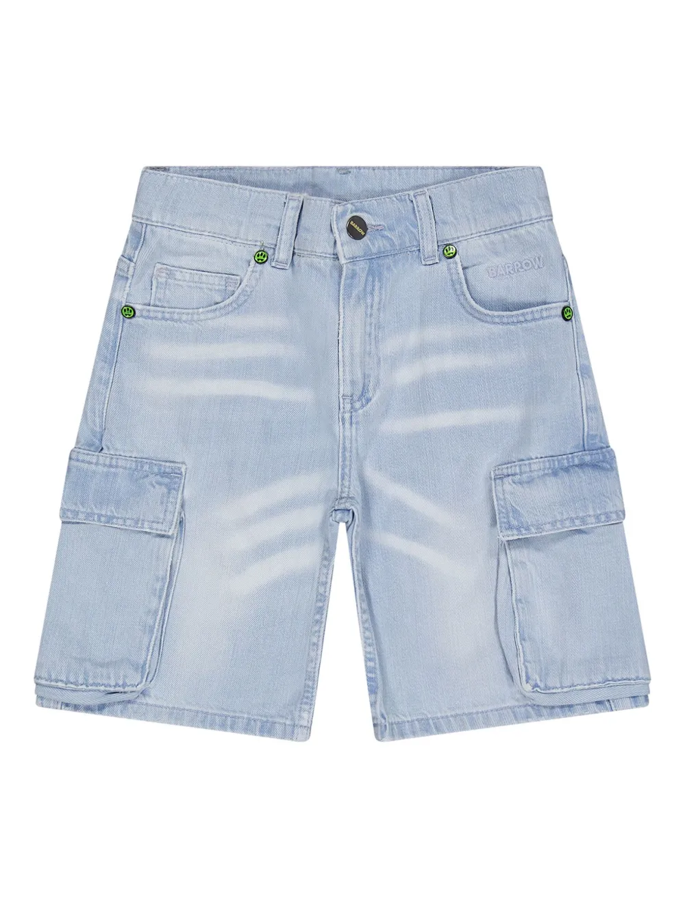 Barrow kids Cargo spijkershorts Blauw