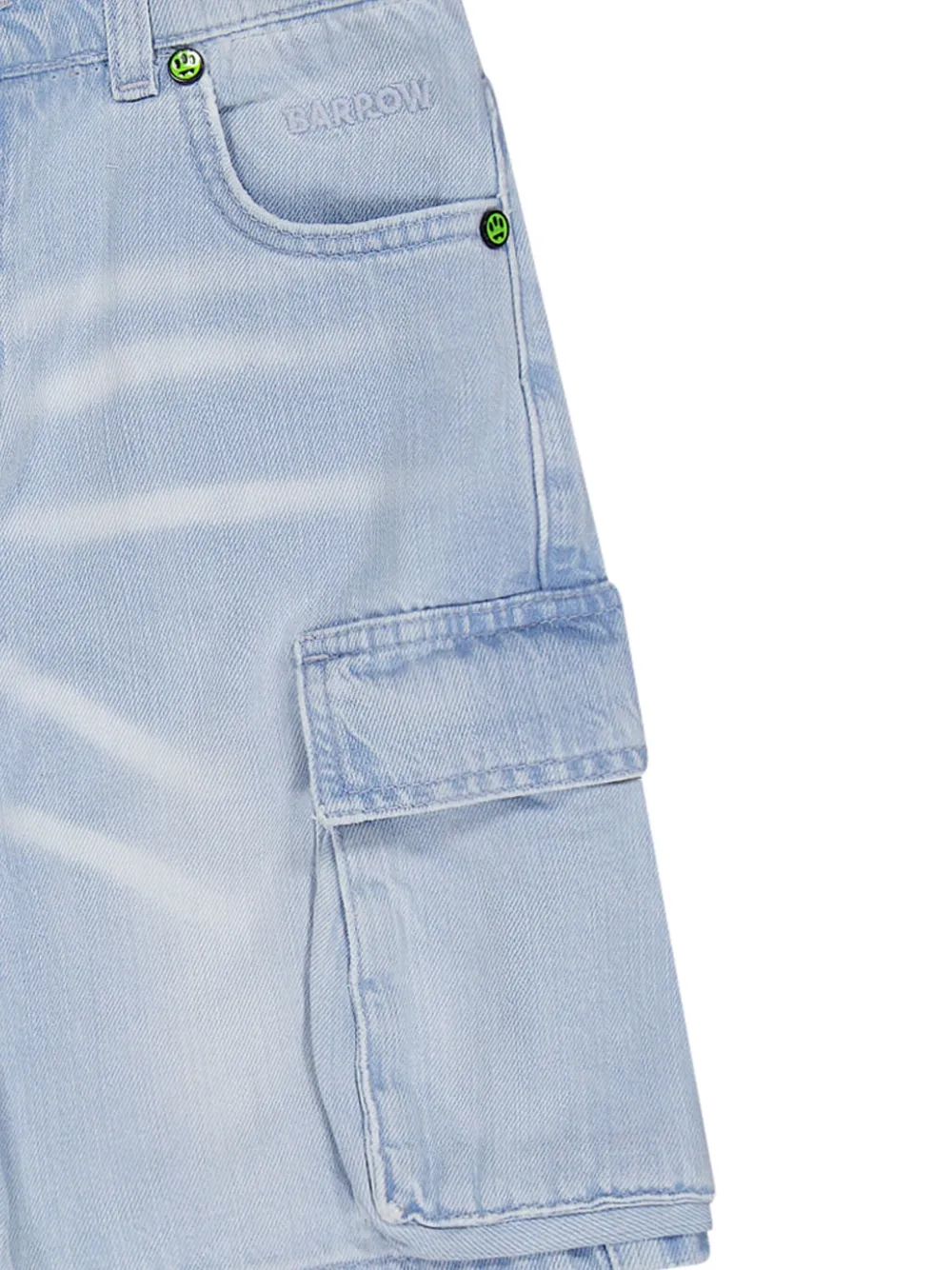 Barrow kids Cargo spijkershorts Blauw