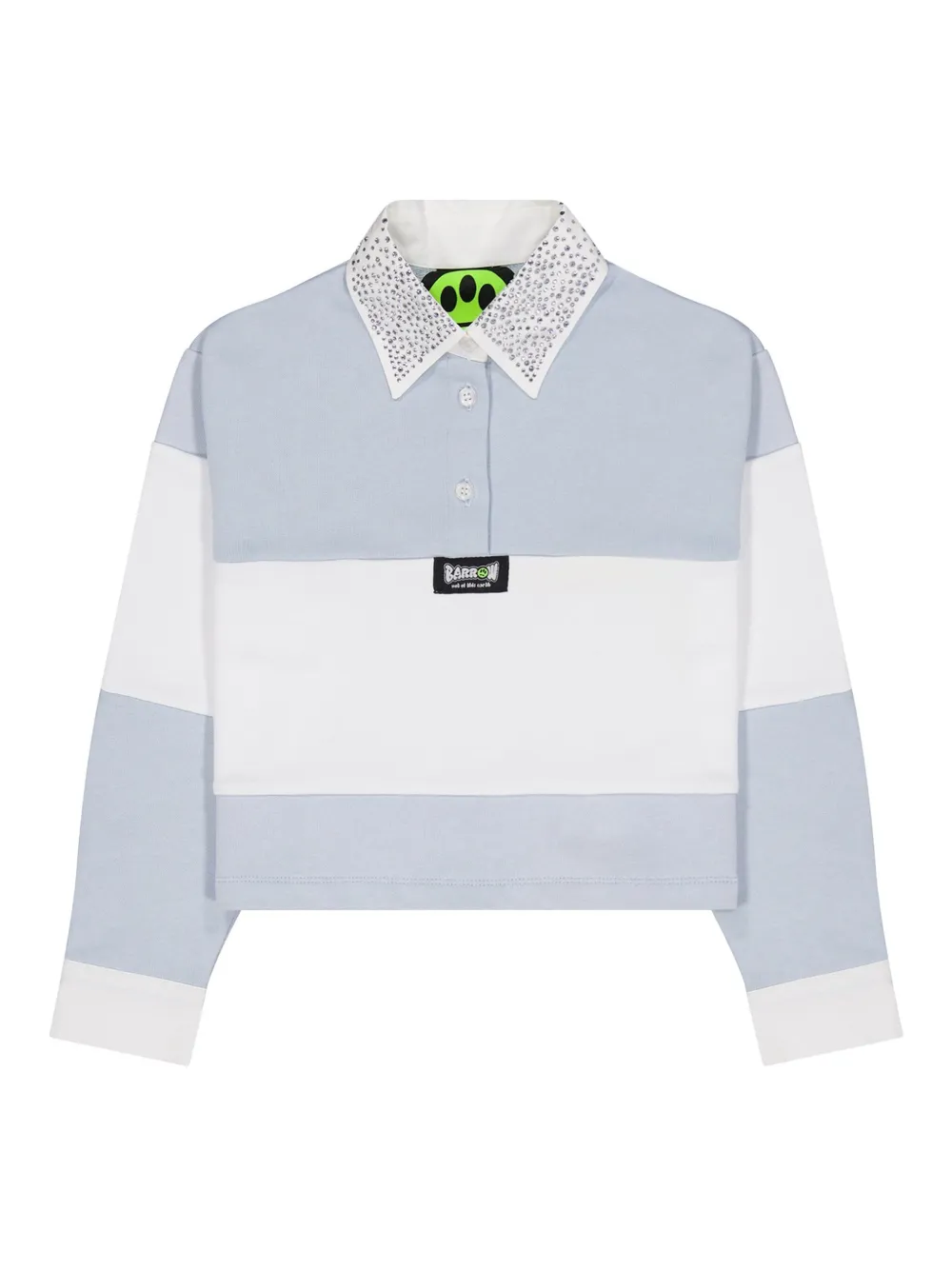 Barrow kids Cropped sweater Blauw