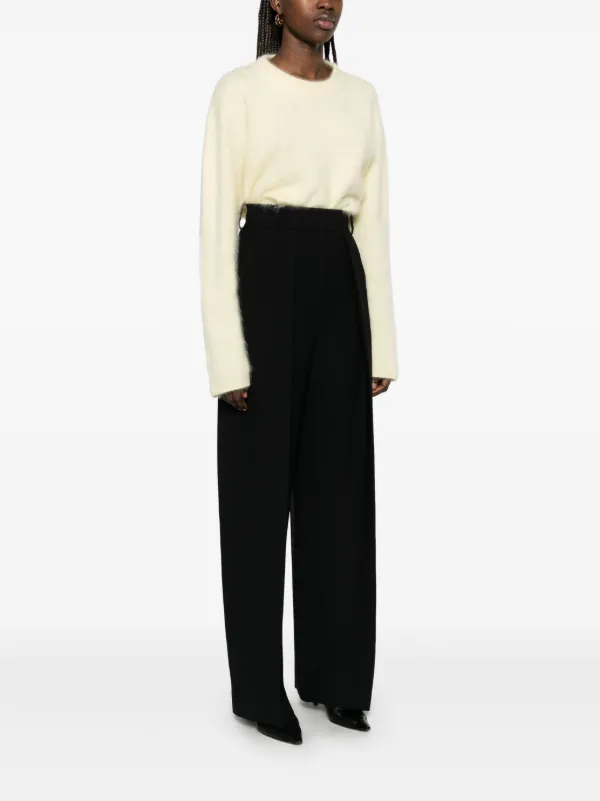 ボトムスその他 KHAITE Women Pants 31564092 W4092 200 Black KHAITE: Pants woman - Black | Khaite pants 31564092W4092