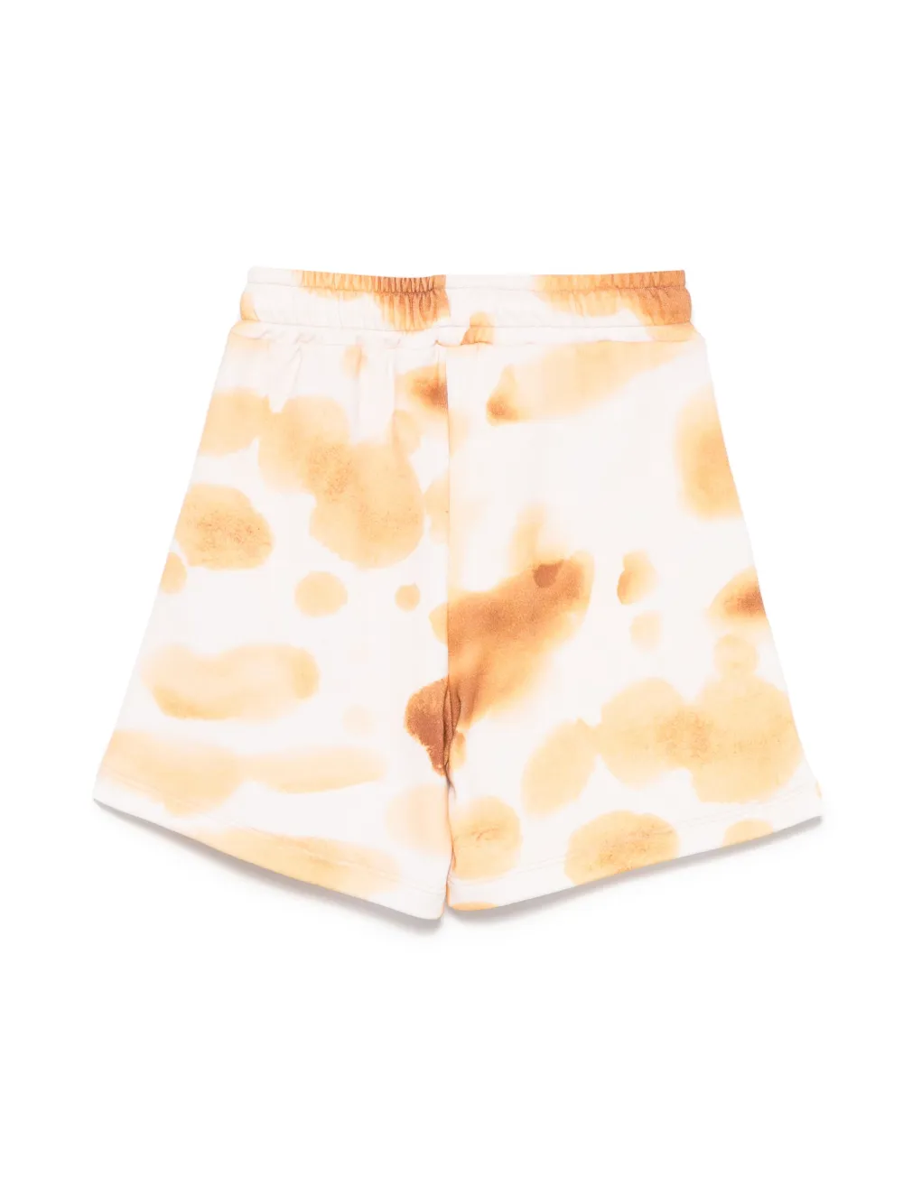 MSGM Kids Shorts met abstracte print - Beige