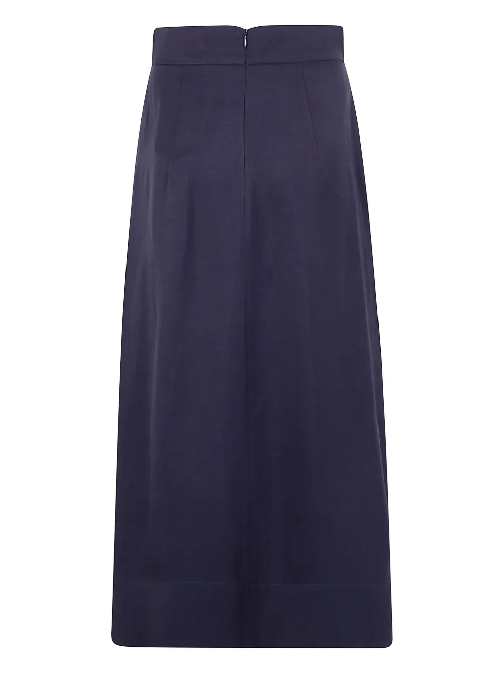 P.A.R.O.S.H. pleated midi skirt - Blauw