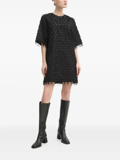 Day Birger Et Mikkelsen fringe-detail short-sleeve dress