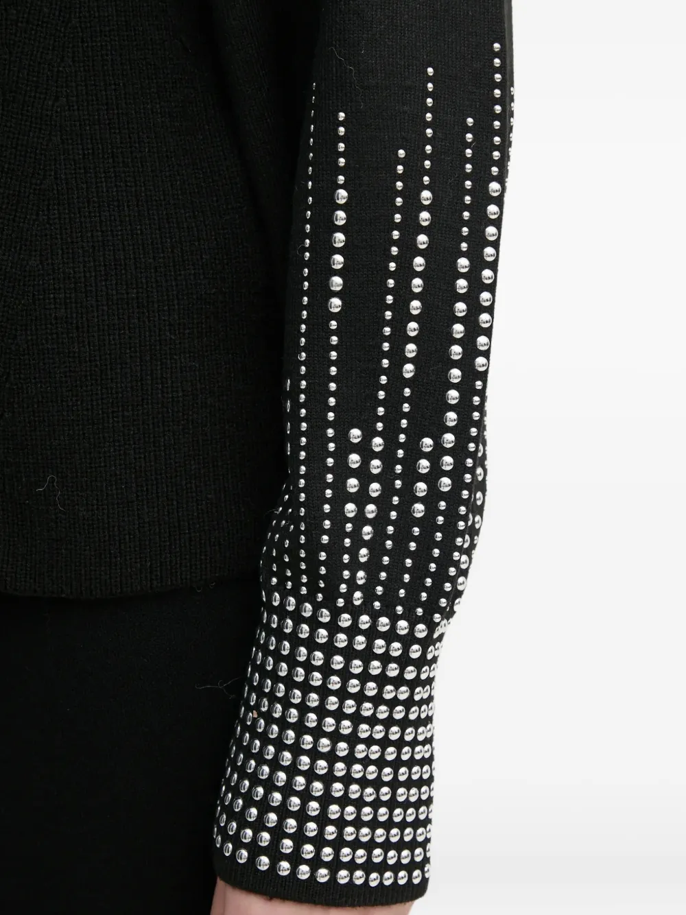 DKNY Coltrui verfraaid met studs en V-hals Zwart