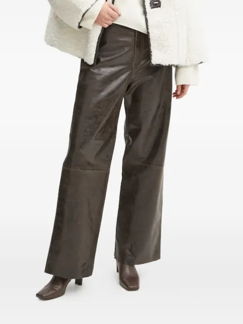 Day Birger Et Mikkelsen drawstring leather trousers