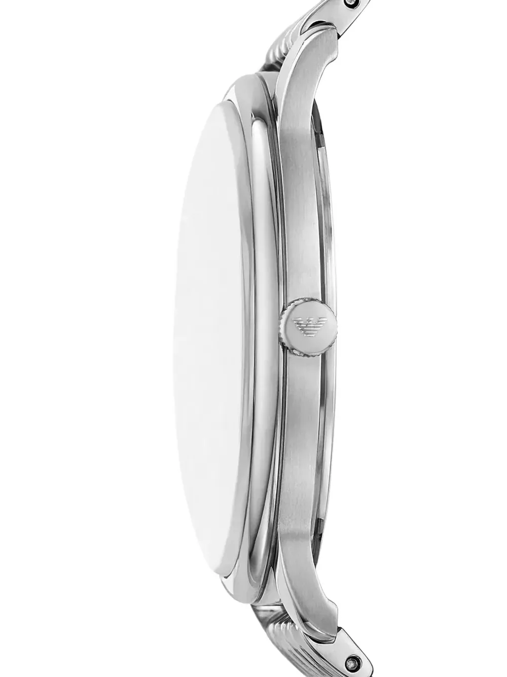 Emporio Armani Stainless Steel 42mm In Metallic