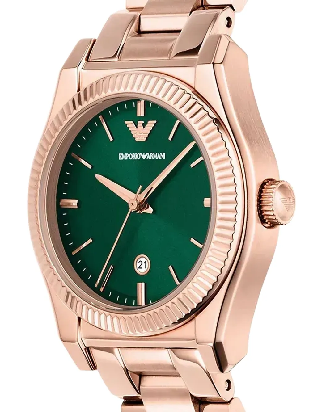 Emporio Armani Roestvrijstalen 32 mm - Groen