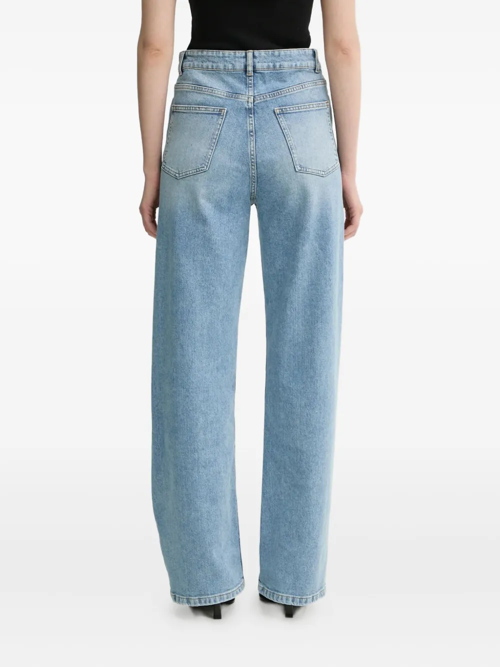 Day Birger Et Mikkelsen High waist straight jeans - Blauw