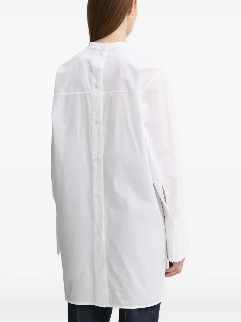 Day Birger Et Mikkelsen crew-neck buttoned shirt - Wit