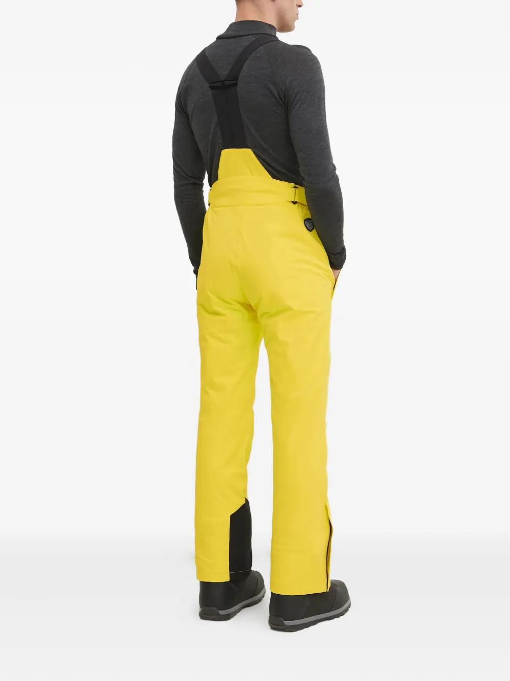 Ea7 Emporio Armani Skibroek met logoprint - Geel