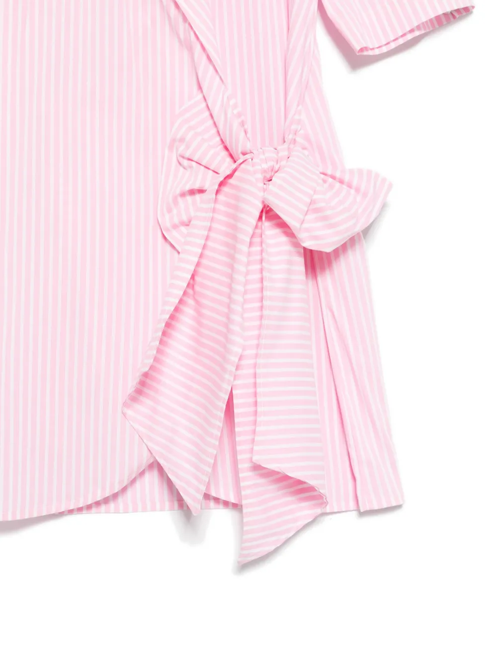 MSGM Kids Gestreepte jurk Roze