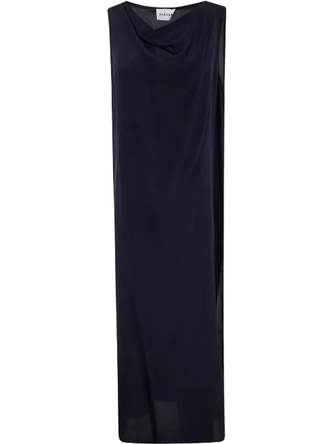 P.A.R.O.S.H. drape-neck shift dress 