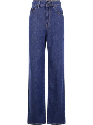 パンツ PAROSH Women Straight Pants D230751846 Blue hanro_242_w_naturalwear_longpa