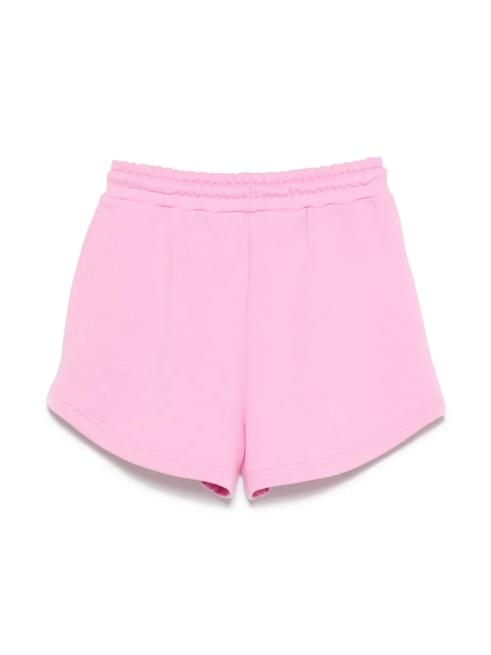 MSGM Kids logo-print shorts - Roze