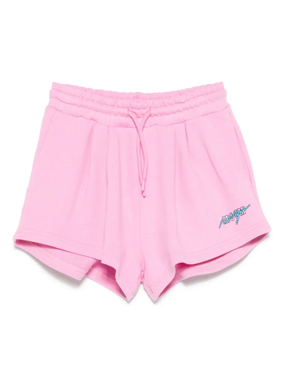 MSGM Kids logo-print shorts | Pink | Image 1