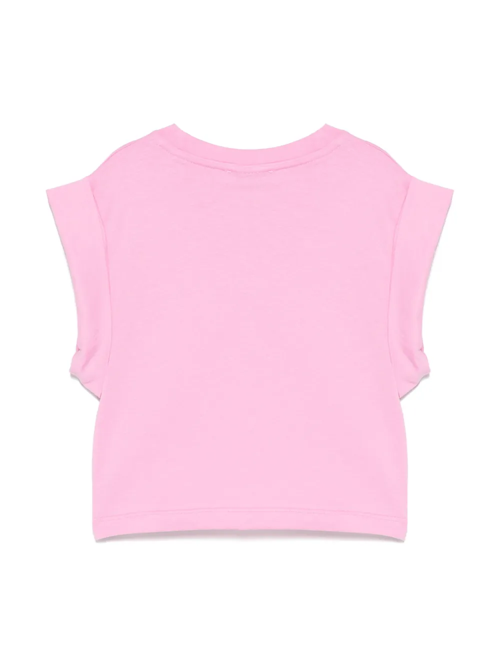 MSGM Kids T-shirt met logo van kralen - Roze