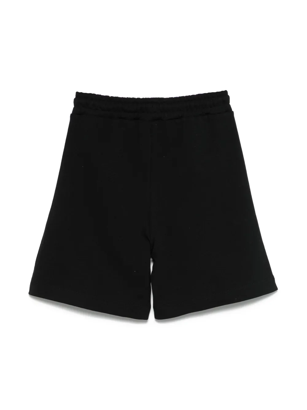 MSGM Kids Shorts met logoprint - Zwart