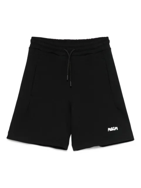 MSGM Kids shorts con logo estampado