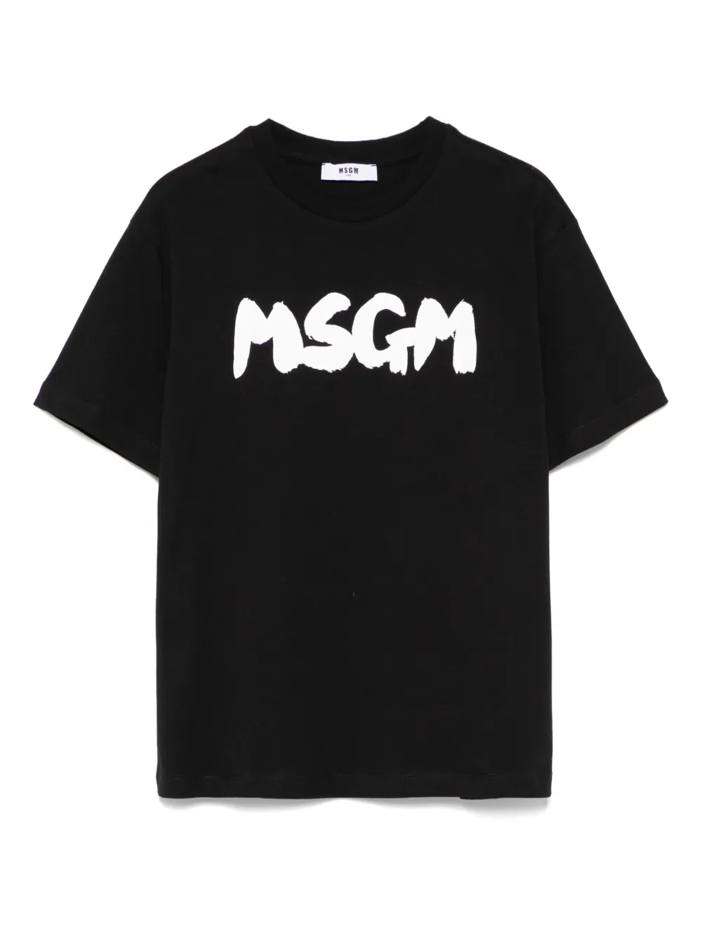 MSGM Kids playera con logo estampado | negro | Image 1