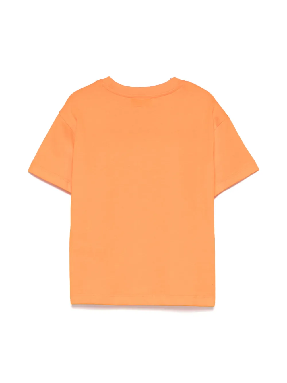 MSGM Kids T-shirt met logoprint - Oranje