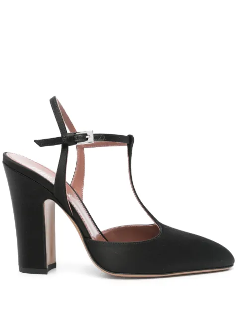 Paris Texas 110mm satin pumps