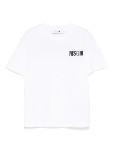 MSGM Kids logo-print T-shirt