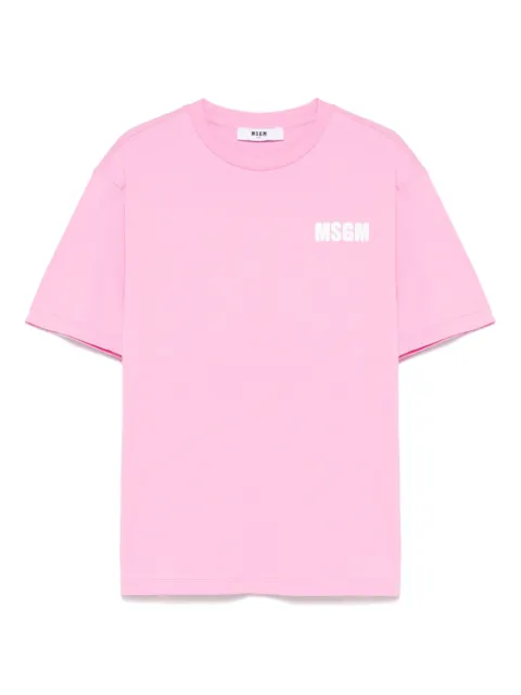 MSGM Kids logo-print T-shirt