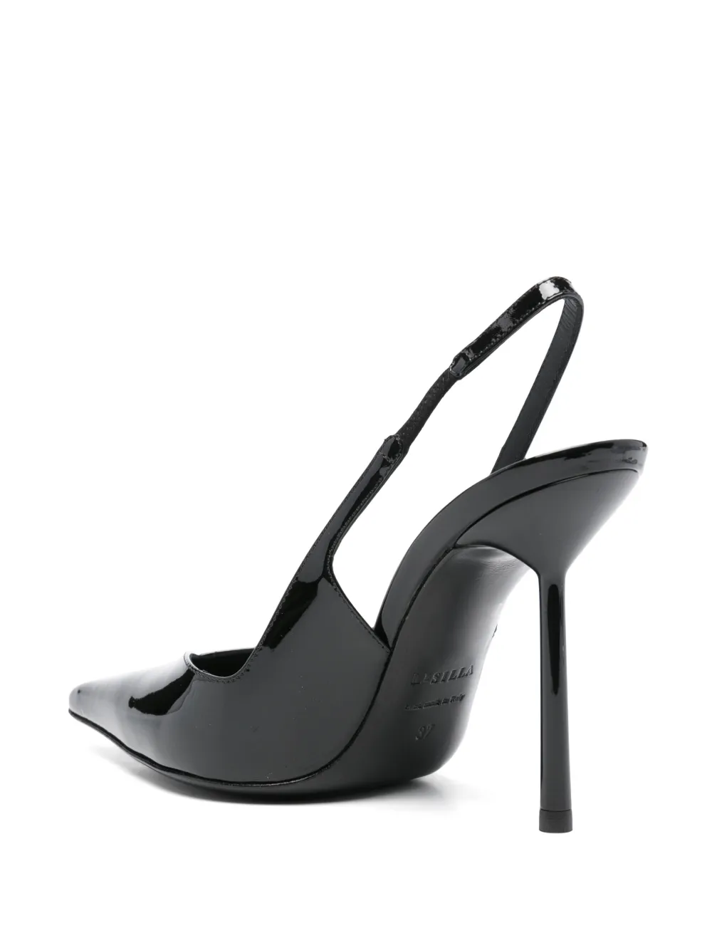 Le Silla 80 mm Vivienne pumps Zwart