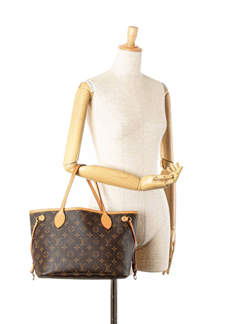 Louis Vuitton Pre-Owned 2021-2024 Neverfull PM shopper met monogram - Bruin