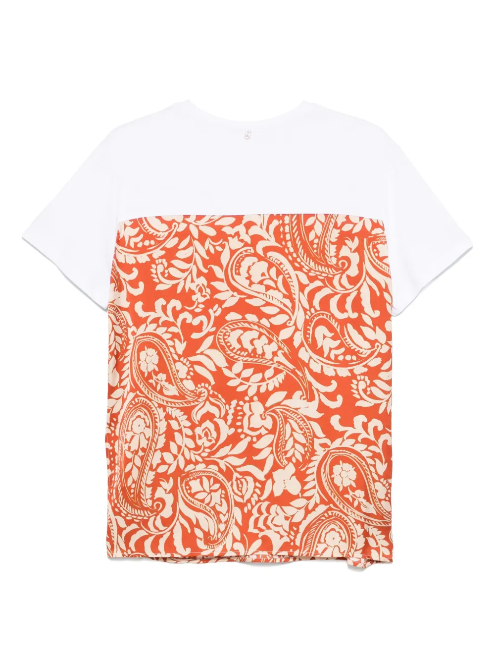 LIU JO T-shirt met paisley-print - Wit