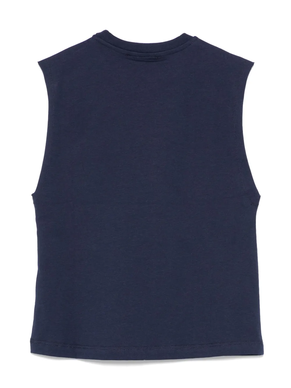 msgmkids MSGM Kids Tanktop met geborduurd logo - Blauw