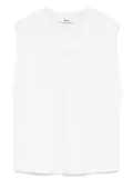 MSGM Kids logo-print tank top - Green