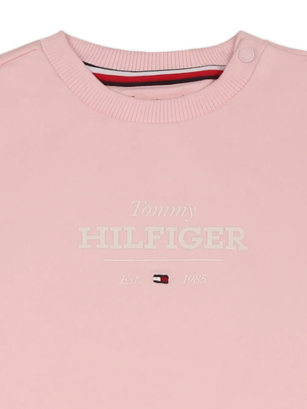 Shop Tommy Hilfiger Junior Embroidered-logo Tracksuit Set In Pink